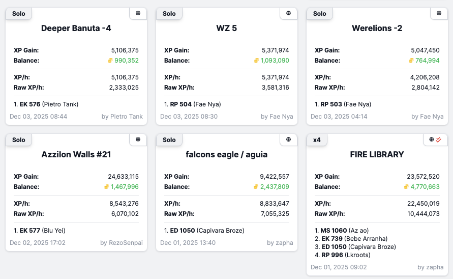 Discover How Others Hunt (Public Hunt Sessions)